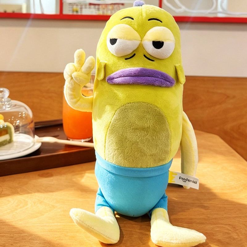 Bikini Bottom residents passersby funny plush toys