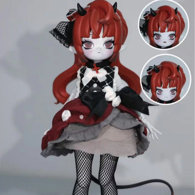 Cooze Devil Horn Series 1/8 Action Figure BJD Blind Box