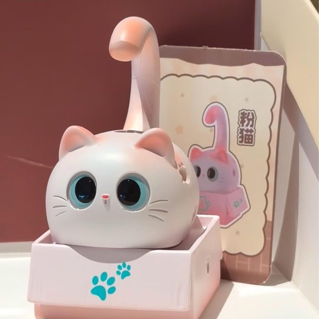 Meow Meow Language Small Incense Burner Series Unboxing Toy