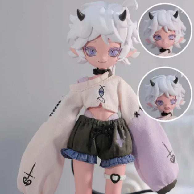 Cooze Devil Horn Series 1/8 Action Figure BJD Blind Box
