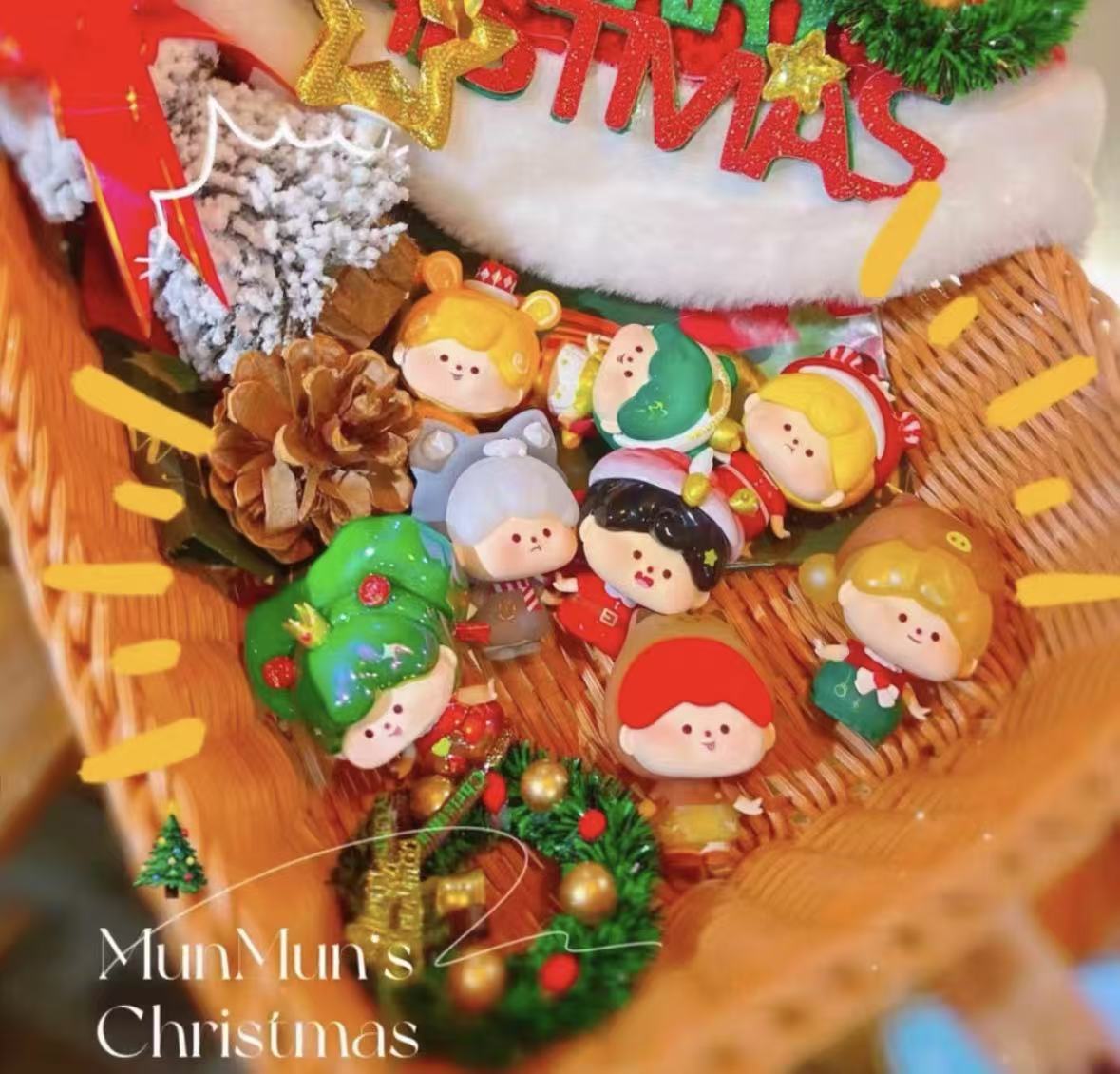 MUNMUN Christmas Adventure Mini Series Unbox