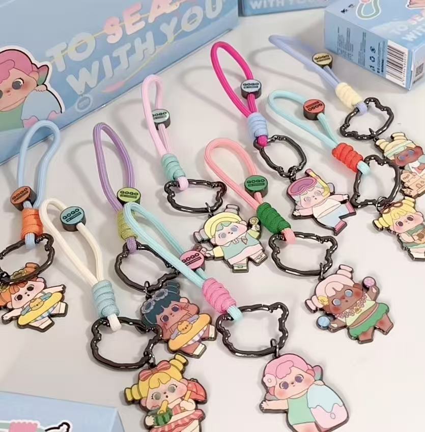 QOQO Face to sea with you Keychain Unbox