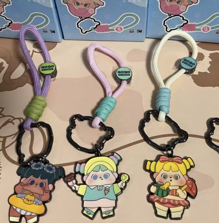 QOQO Face to sea with you Keychain Unbox