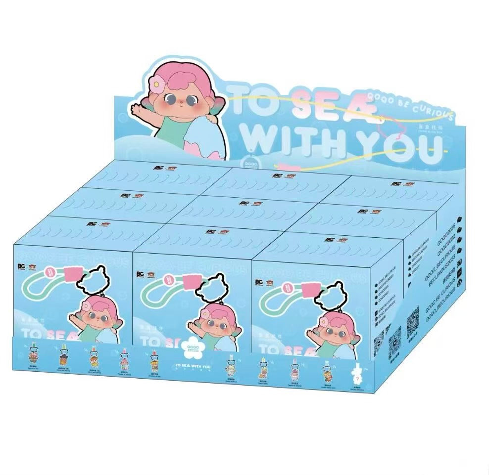QOQO Face to sea with you Keychain Unbox