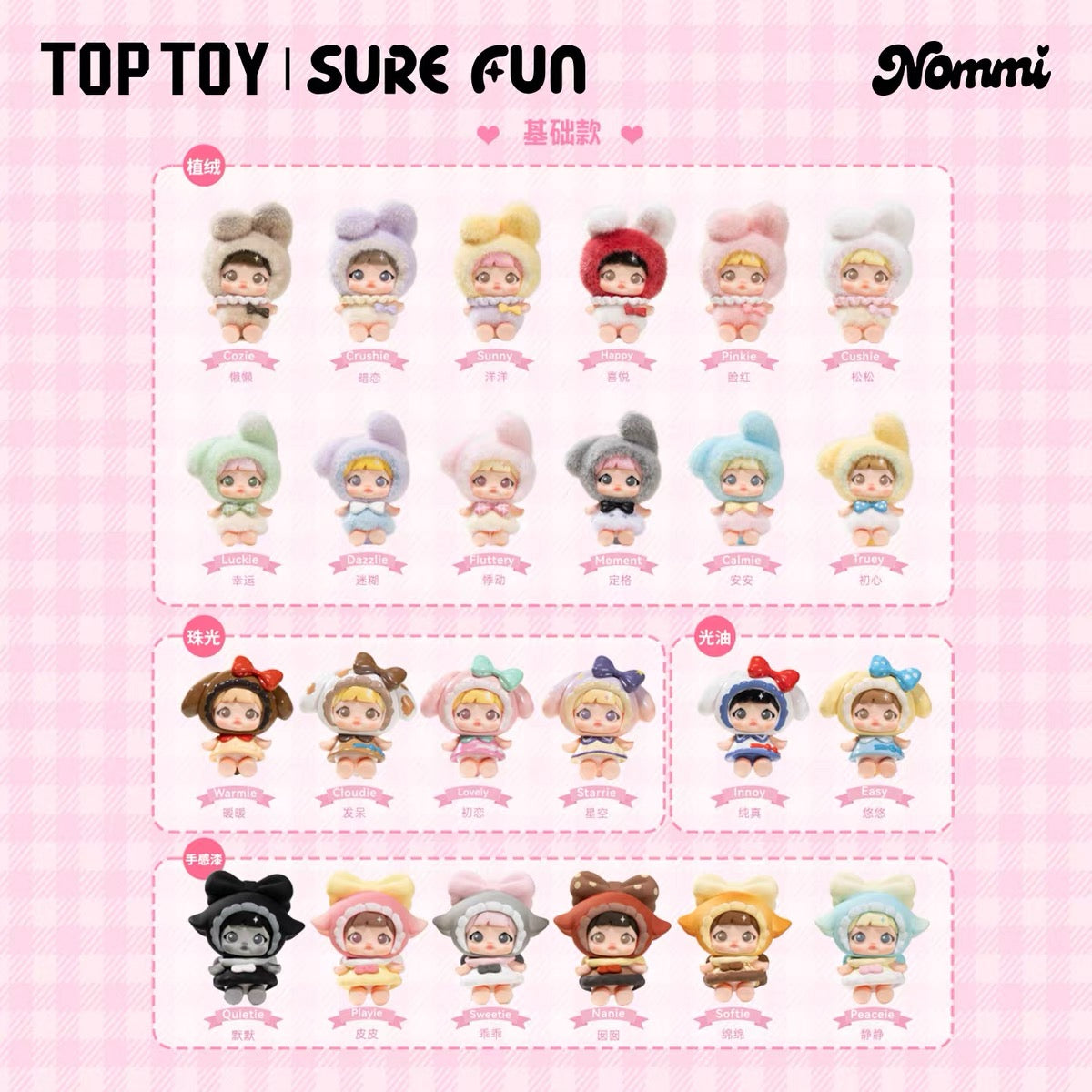 NOMMI Sweetheart Plan Series Mini Figures Blind Bag