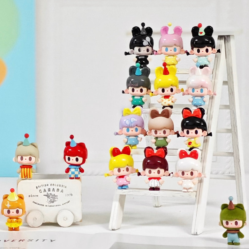 Cute Kawaii Mini bean Pack | Tiny Anime Mengli Charms, Blind Bag Desktop Ornaments, DIY Craft Supplies & Collectibles