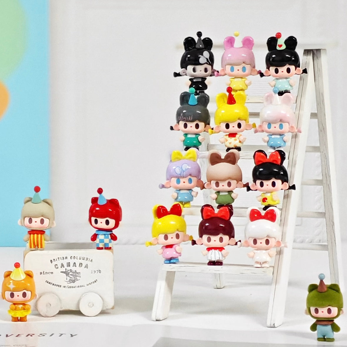 Cute Kawaii Mini bean Pack | Tiny Anime Mengli Charms, Blind Bag Desktop Ornaments, DIY Craft Supplies & Collectibles