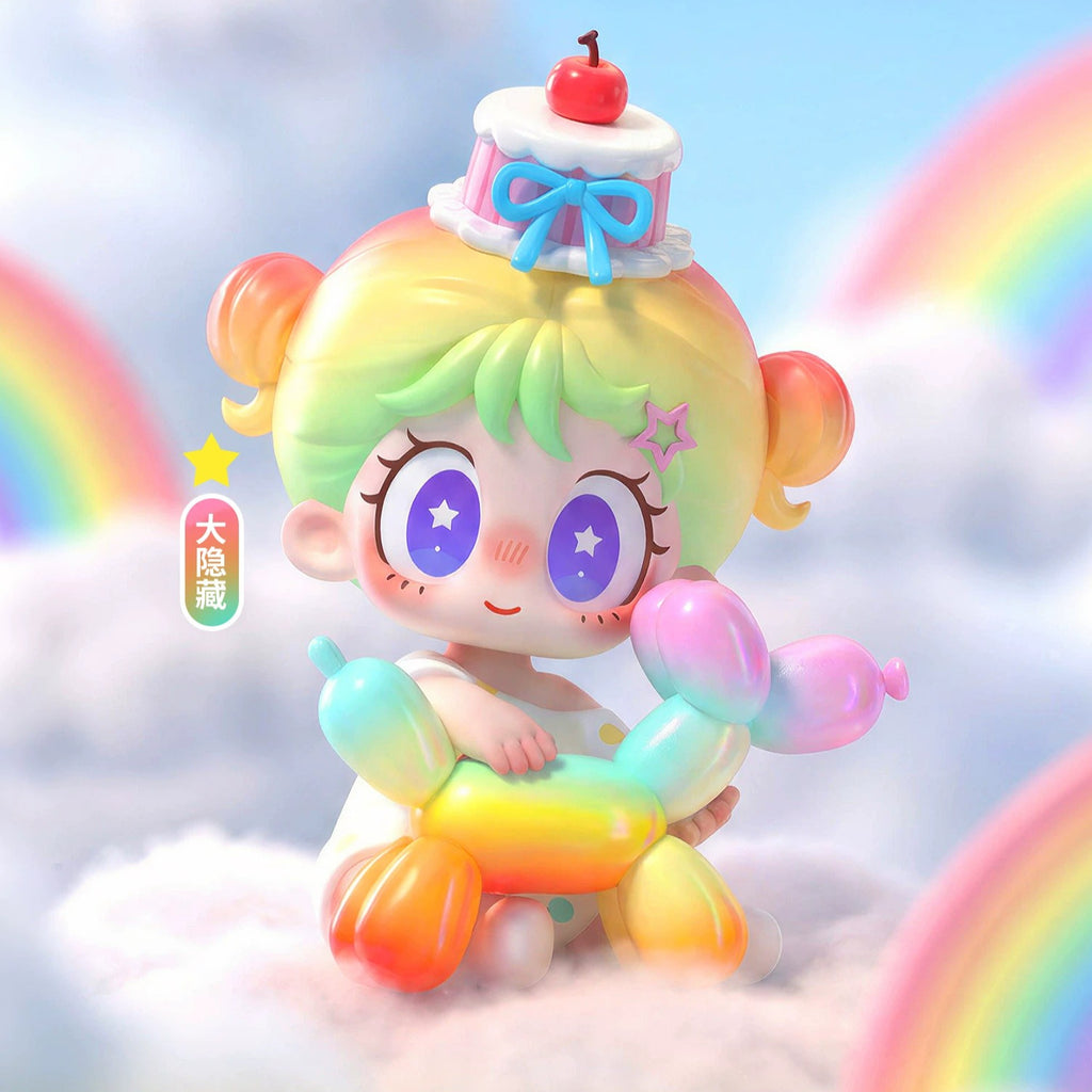 MILAY Rainbow Puppy Party Series Mini Figures Blind Box