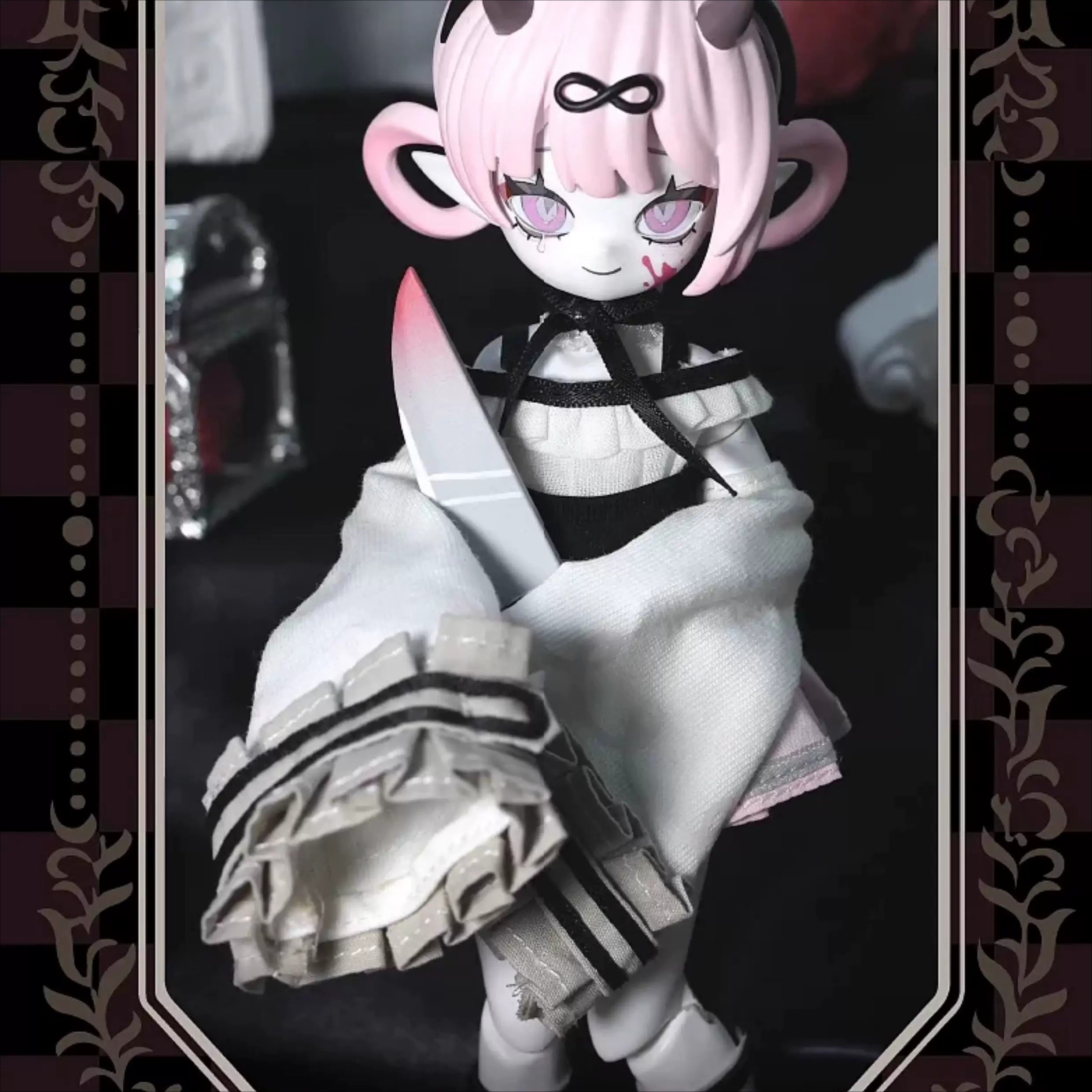 Cooze Devil Horn Series 1/8 Action Figure BJD Blind Box