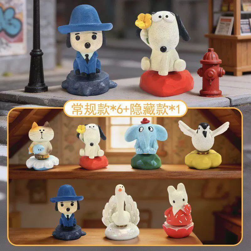 Abstract Animal Spinning Series Blind Box