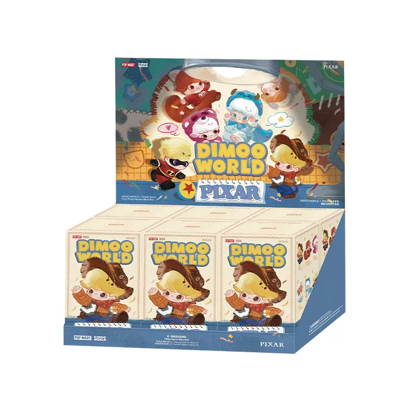 DIMOO WORLD x PIXAR Series - Vinyl Plush Pendant Blind Box
