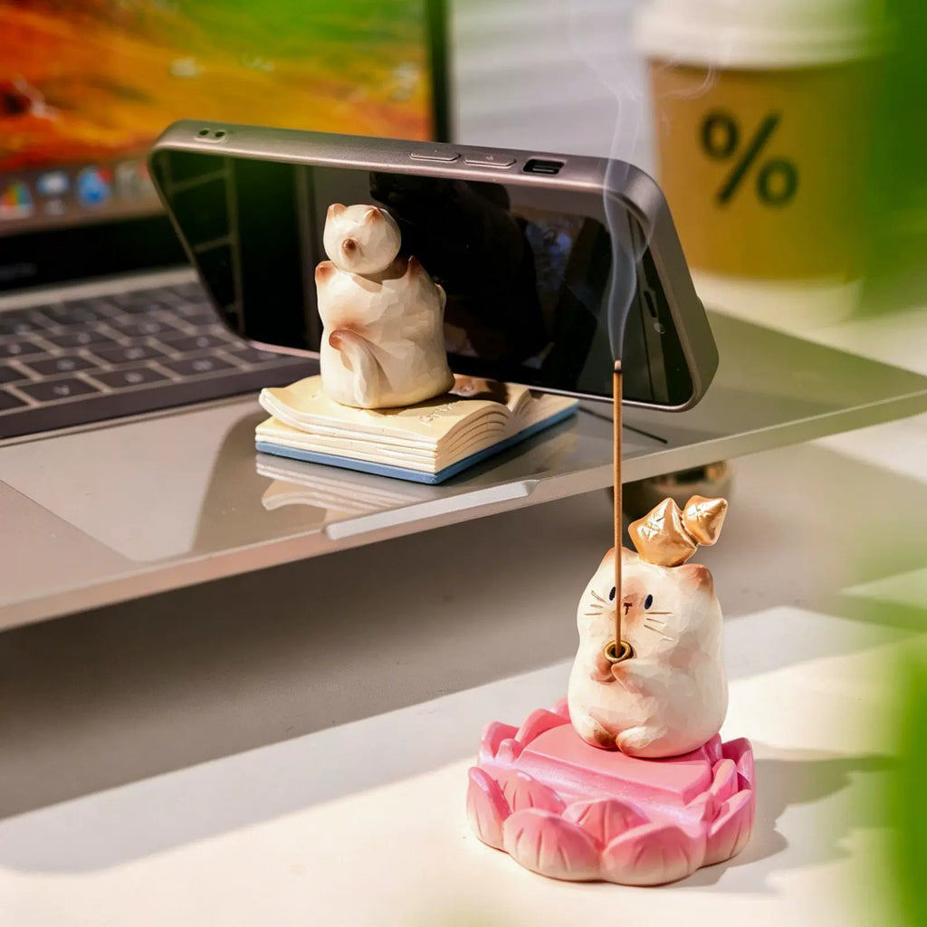 Kitty PAI Healing Phone Stand Series UnBox toy