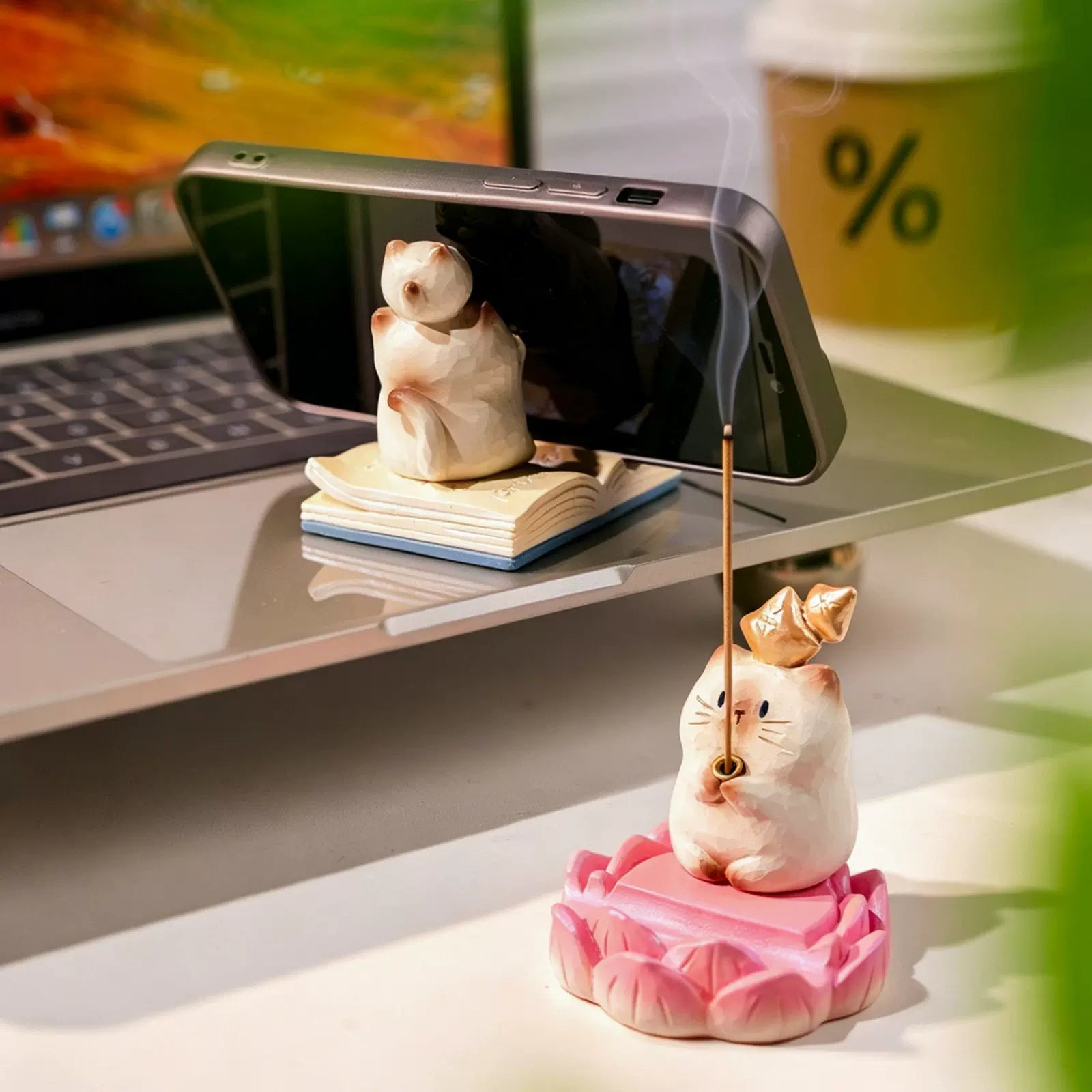 Kitty PAI Healing Phone Stand Series UnBox toy