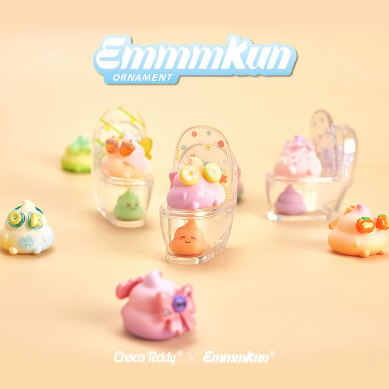 Emmmkun Energetic Fruit Boo Series Mini Toilet Blind Box