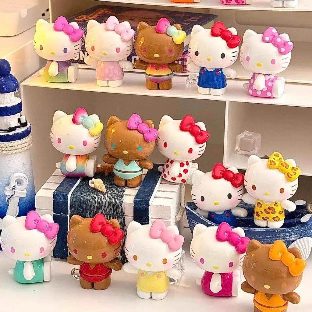 HK Summer Rainbow Candy Mini Figure Series Unbox