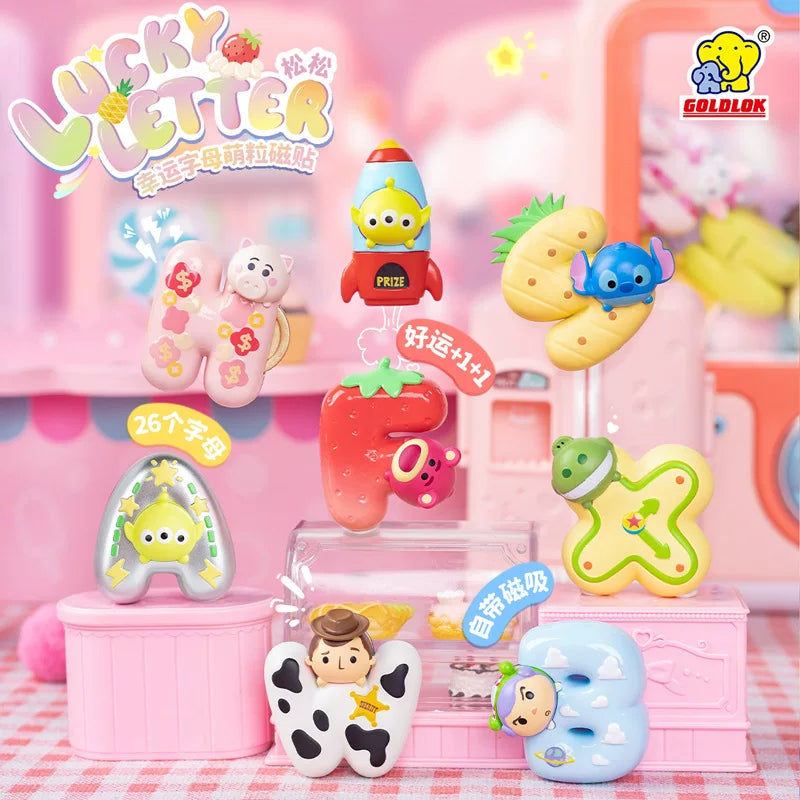 TSUM TSUM Lucky Letter Fridge magnet Unbox