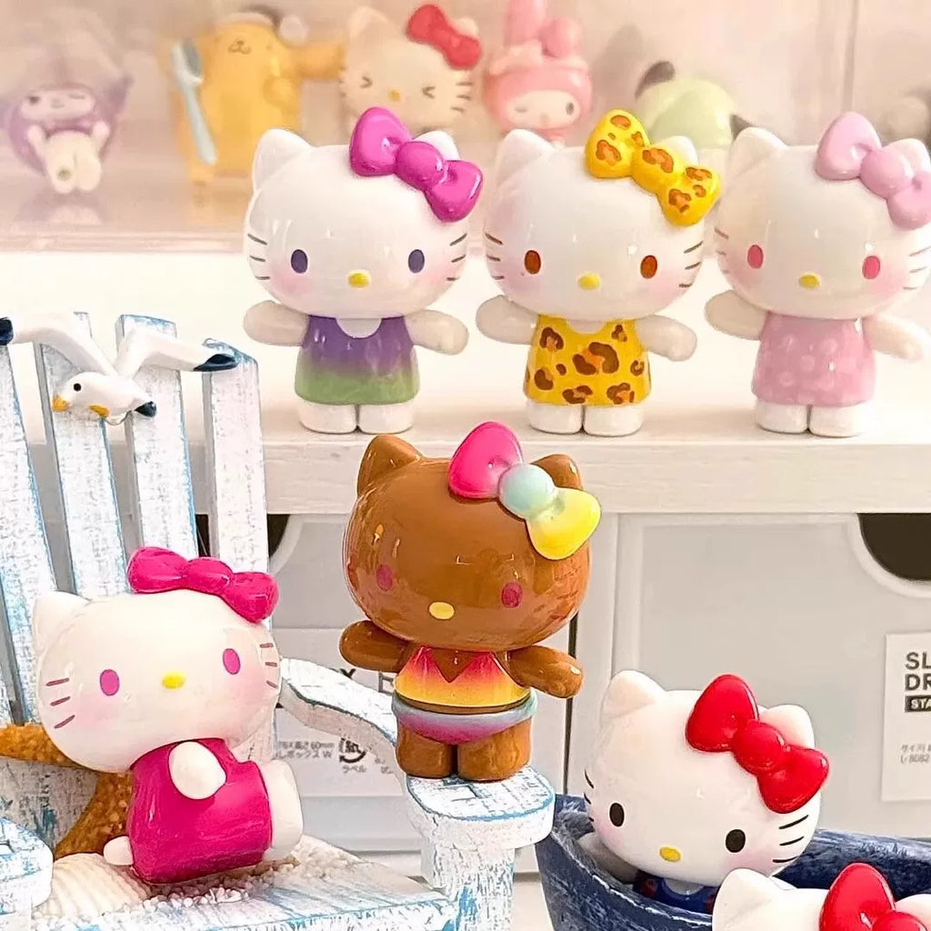 HK Summer Rainbow Candy Mini Figure Series Unbox