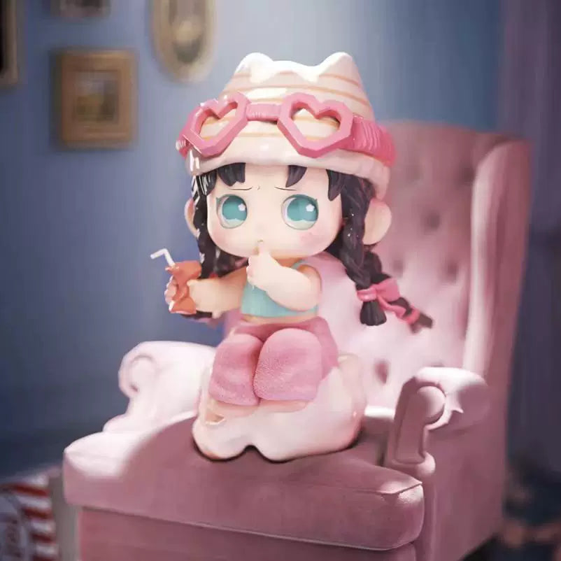 OONA all pink day series unbox toy
