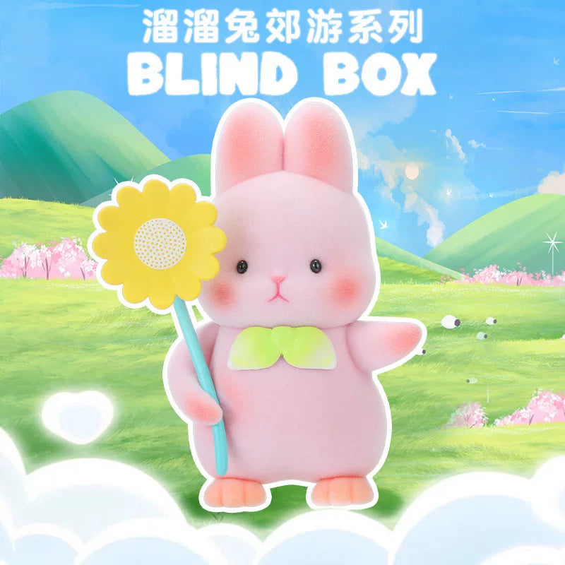 Liuliu Rabbit outing series unbox toy