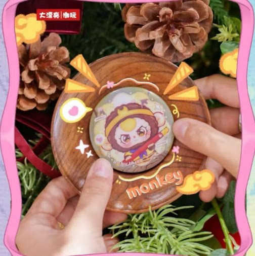 Baby Three Cute And Adorable Badge Unbag