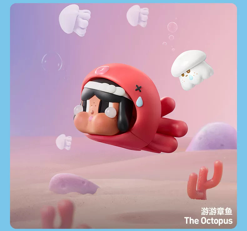 POPMART CRYBABY Cry me on a ocean series unbox