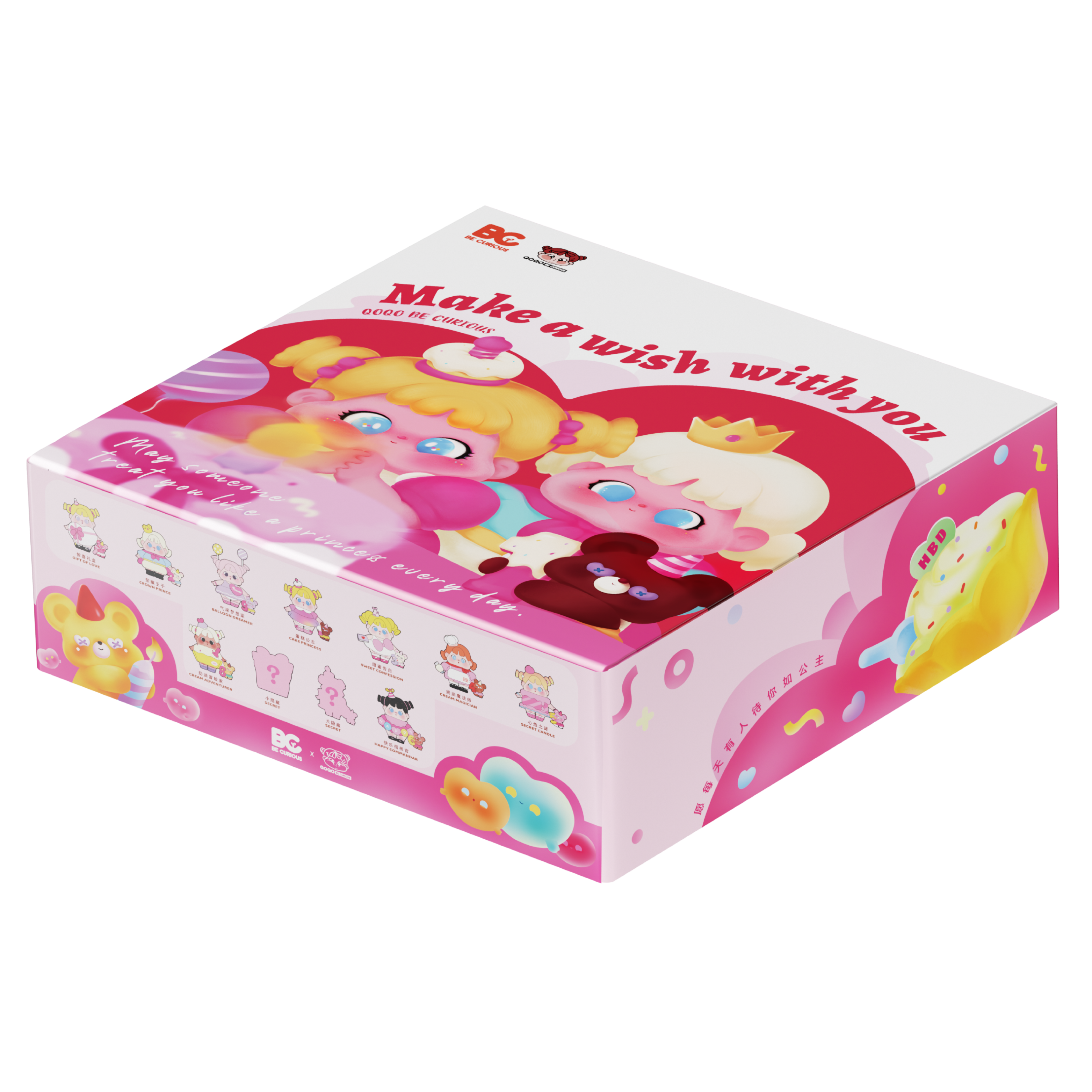 QOQO Make A Wish With You Figure Series Unbox