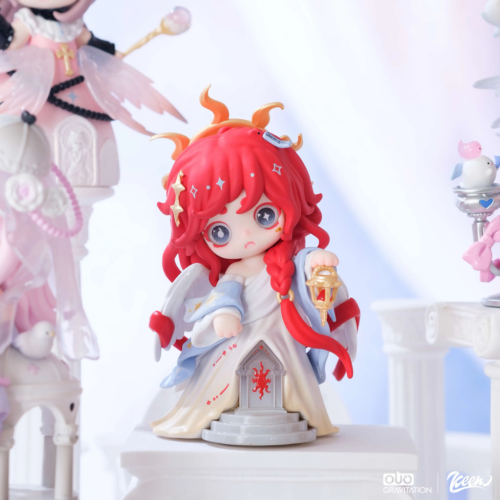 keeno angel of city series unbox toy