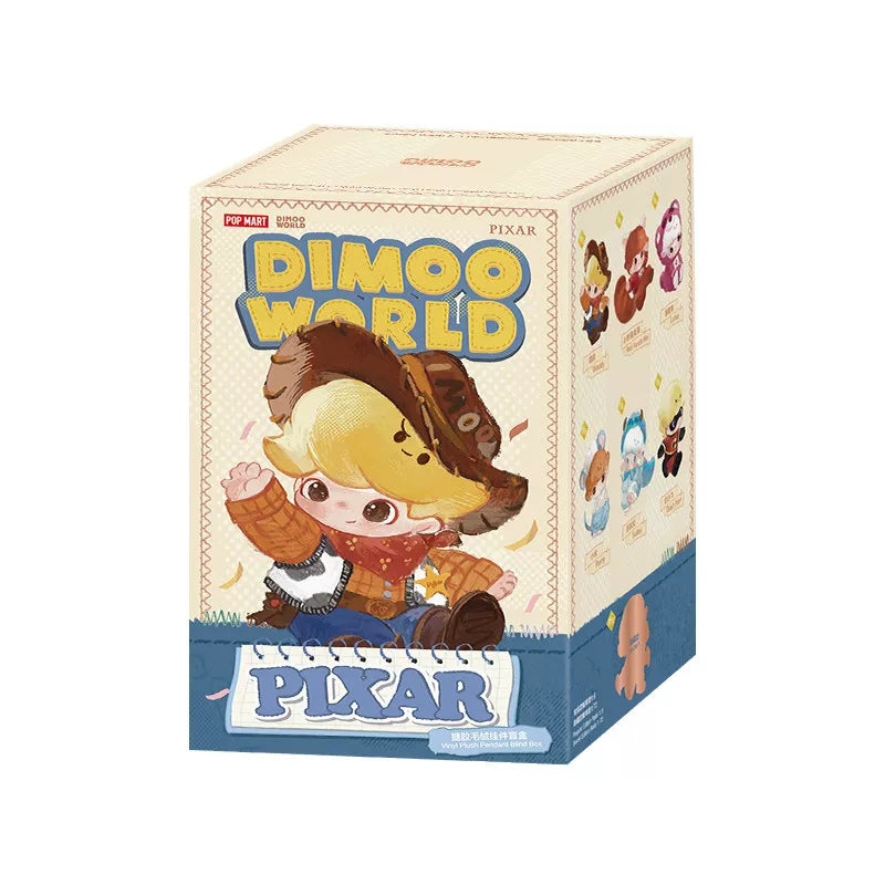 DIMOO WORLD x PIXAR Series - Vinyl Plush Pendant Blind Box