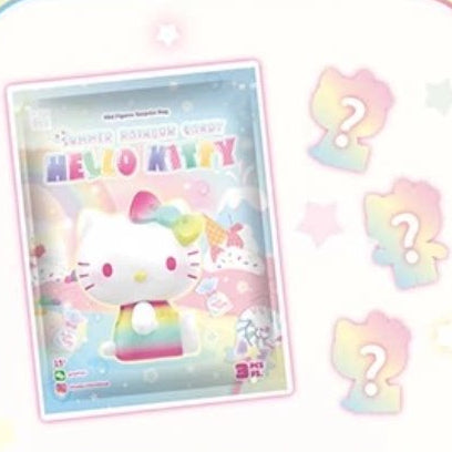 HK Summer Rainbow Candy Mini Figure Series Unbox