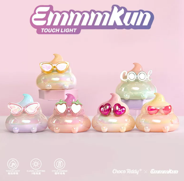 Emmmkun Poop Snowman Touch Light Series Unbox