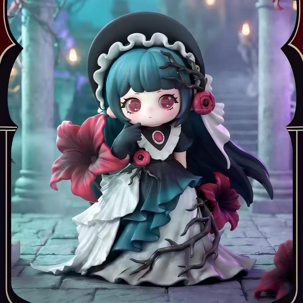 Ziyuli Dark Night Poems series unbox toy