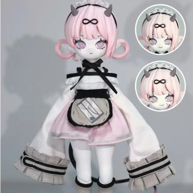 Cooze Devil Horn Series 1/8 Action Figure BJD Blind Box