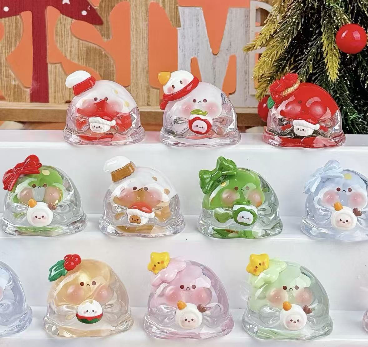 BUBBLE EGG Winter Gift Mini Series Unbox Heydolls